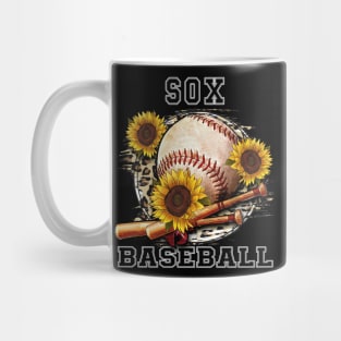 Awesome Baseball Name Sox Proud Team Flowers Mug